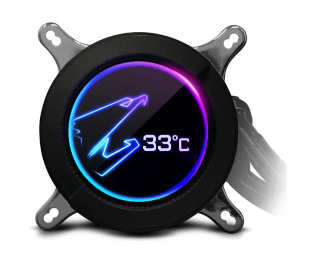 Gigabyte Aorus Liquid Cooler RGB 360 3x120mm - 525217 - zdjęcie 4